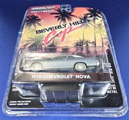 GREENLIGHT COLLECTIBLES HOLLYWOOD 1970 CHEVROLET NOVA BEVERLY HILLS COP